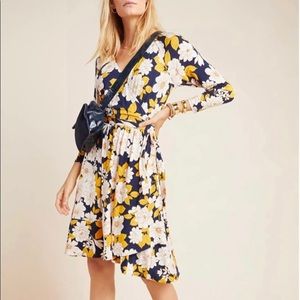 NWT Maeve Angelique floral wrap dress